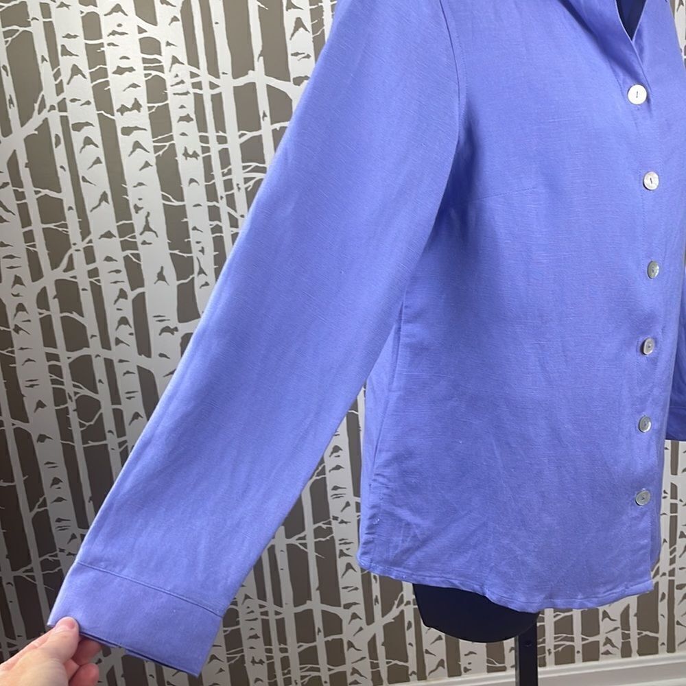 Soft Surroundingslinen Blend Button Front Flexibl… - image 3